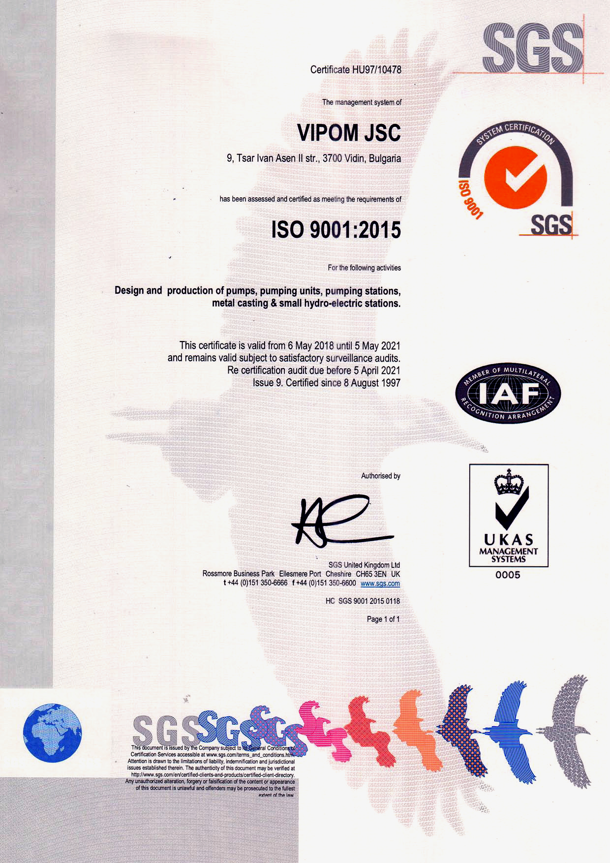 ISO 9001:2008