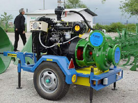 Pumpaggregate mit einem Dieselelektromotor