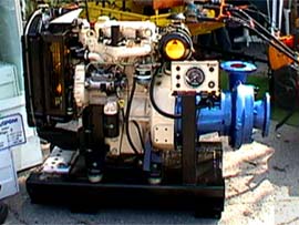 Pumpaggregate mit einem Dieselelektromotor
